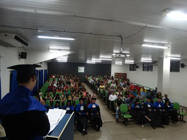 Cerimônia de colação da primeira turma de Ciência da Computação do Campus Imperatriz