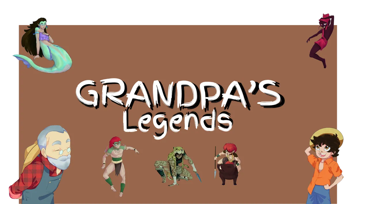 Arte de divulgação de Grandpa's Legends